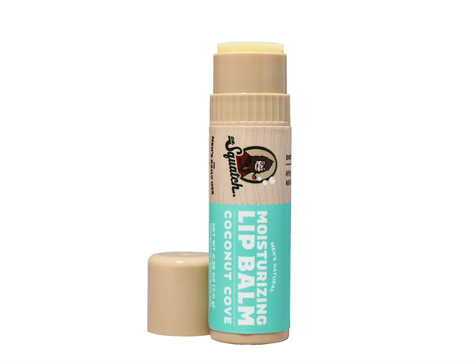 Dr. Squatch Coconut Cove Moisturizing Natural Lip Balm